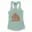 Jill Jung Jhakk Women's Racerback Tank in Solid Mint Color